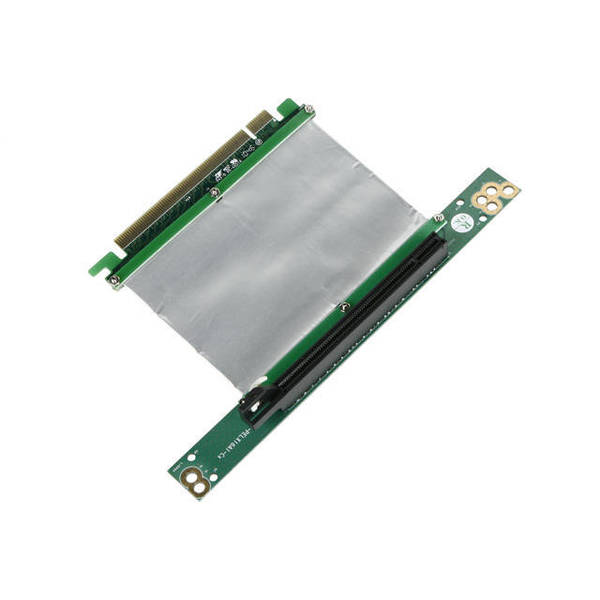 Istarusa PCI-Express x16 to PCI-Express x16 Riser Card w/ 5cm Ribbon Cable DD-666-C5